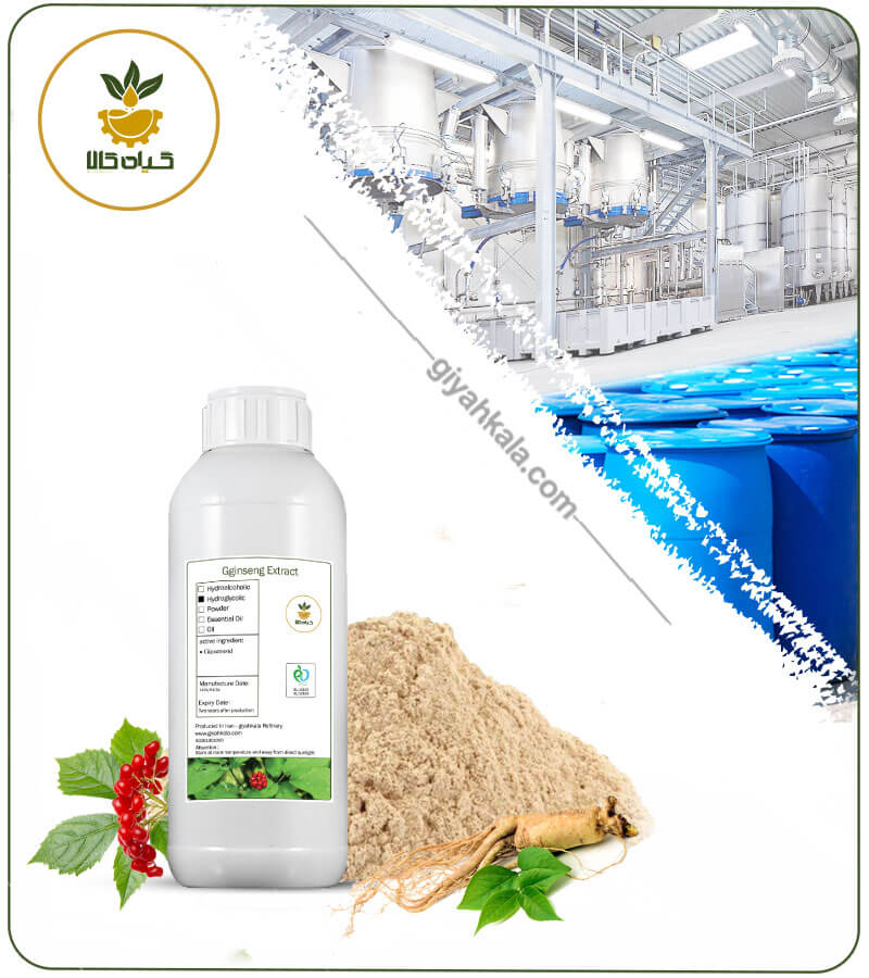 White Liquid Ginseng Extract