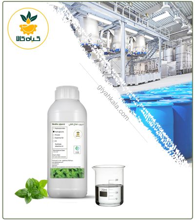 Natural Peppermint Syrup