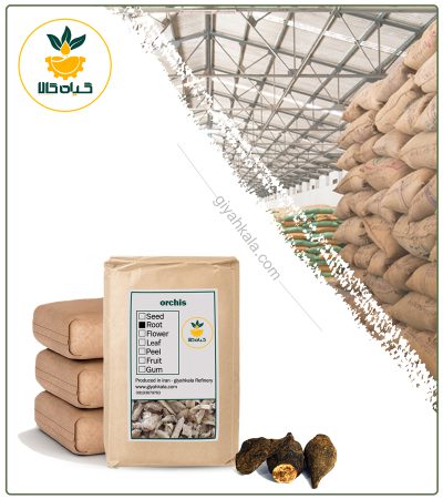 Bulk Dried Salep Root